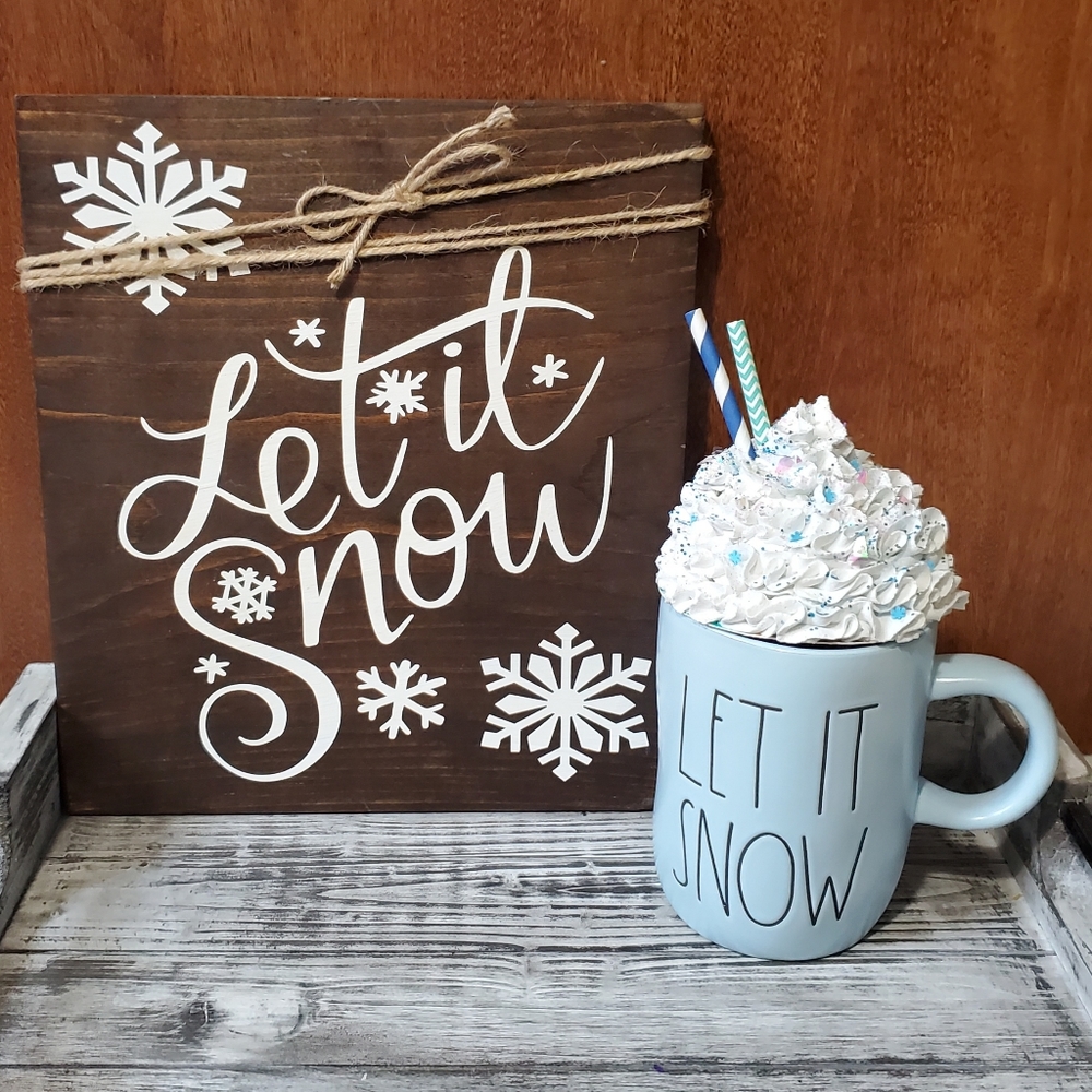 Let it Snow Sign - Picture 2 of 5